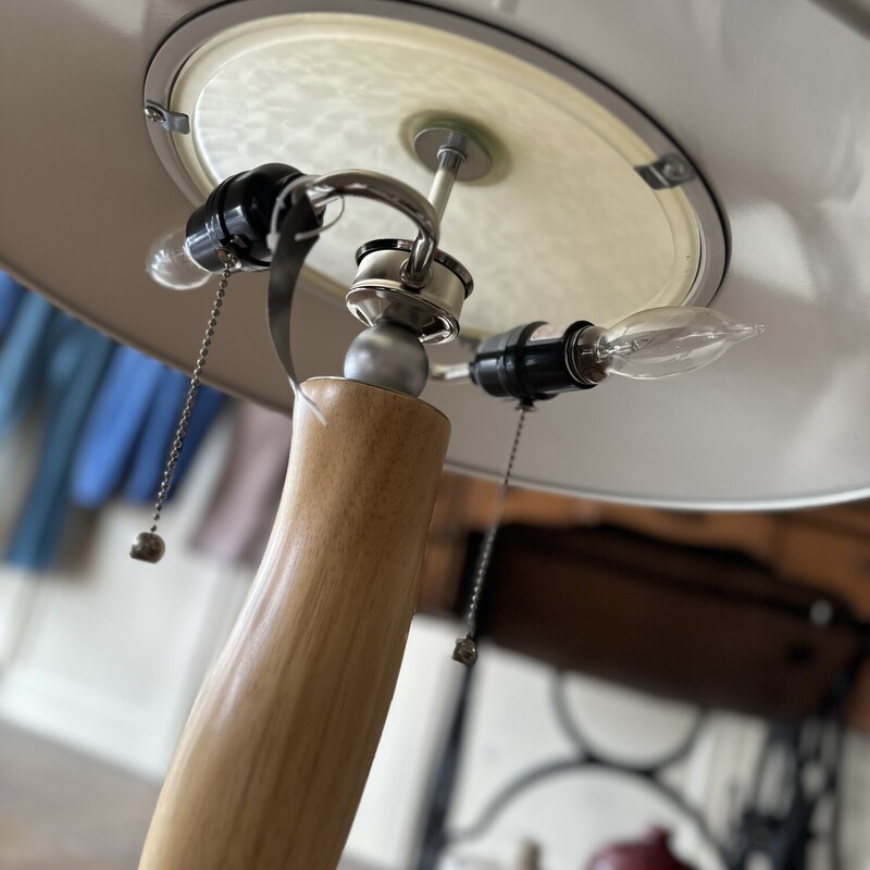 Wood Mod Art Lamp, None, Size: None