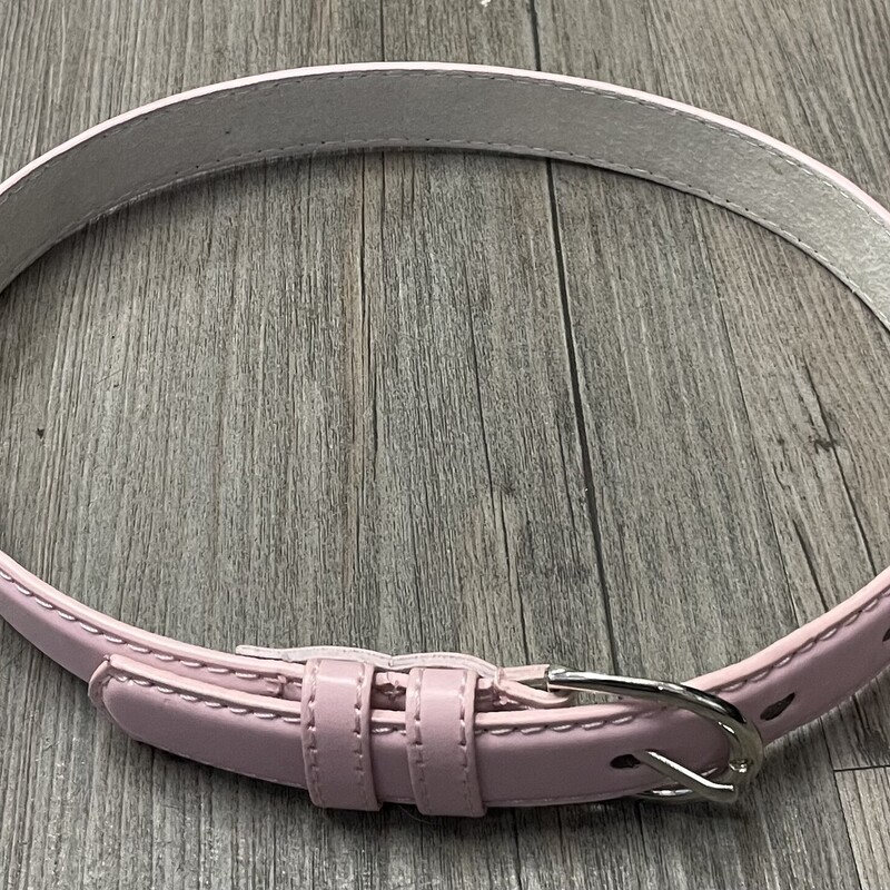 Pink Leather  Belt