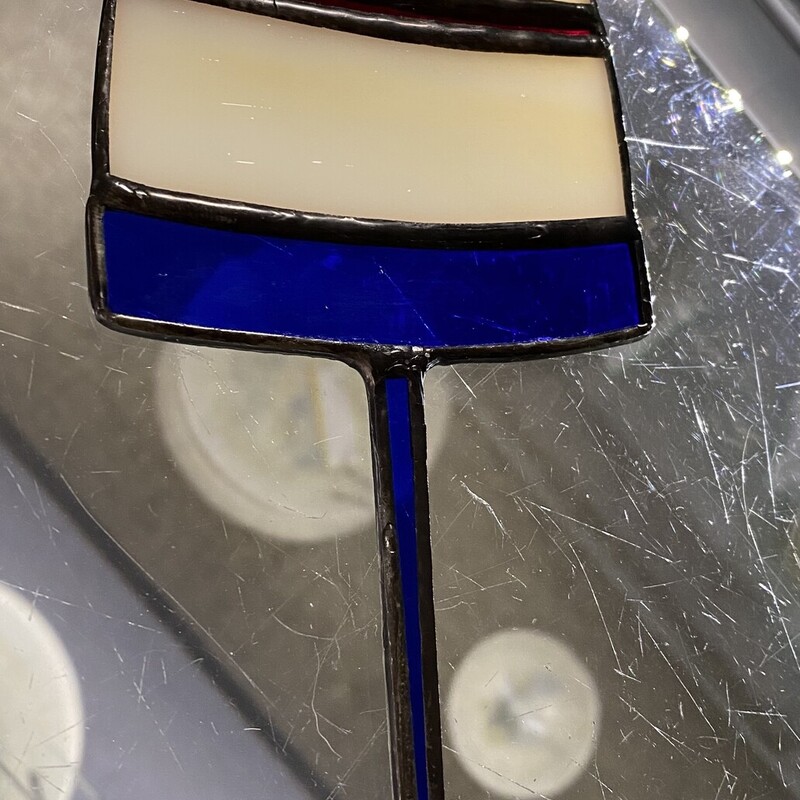 Buoy Stained Glass Hanger