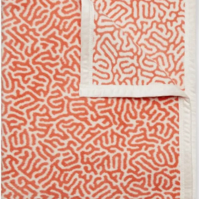 Chappy Wrap - Coral Plunge Blanket

Add a pop of color with this amazingly soft warm blanket that is bound to become a favorite!!

 * Original size: 60 x 80
 * Tangelo & Ivory

 * Machine wash and dry
 * Resistant to pilling, shrinking and fuzz
 * Reversible, Jacquard-woven design
 * Natural cotton blend: 58% cotton 35% acrylic 7% polyester