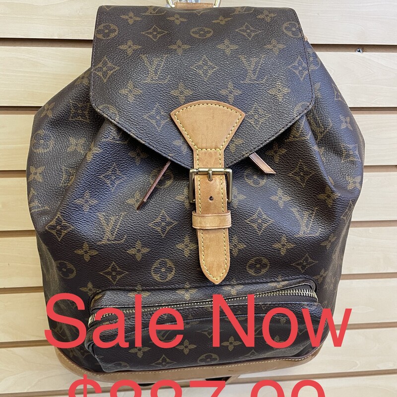 Louis Vuitton Canvas Mont
