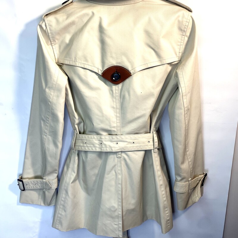 Jacket trench belted, Blush, Size: Xxs
