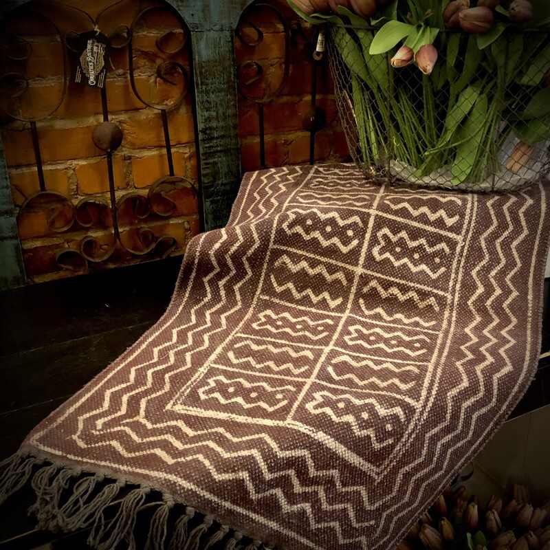 Great as a table runner or rug!