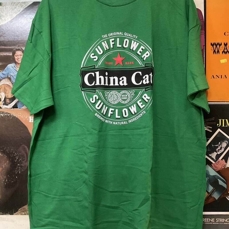 China Cat, Green, Size: XL