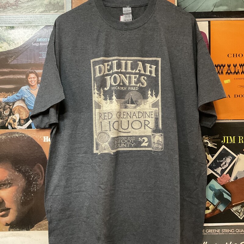 Delilah Jones, Grey, Size: XL