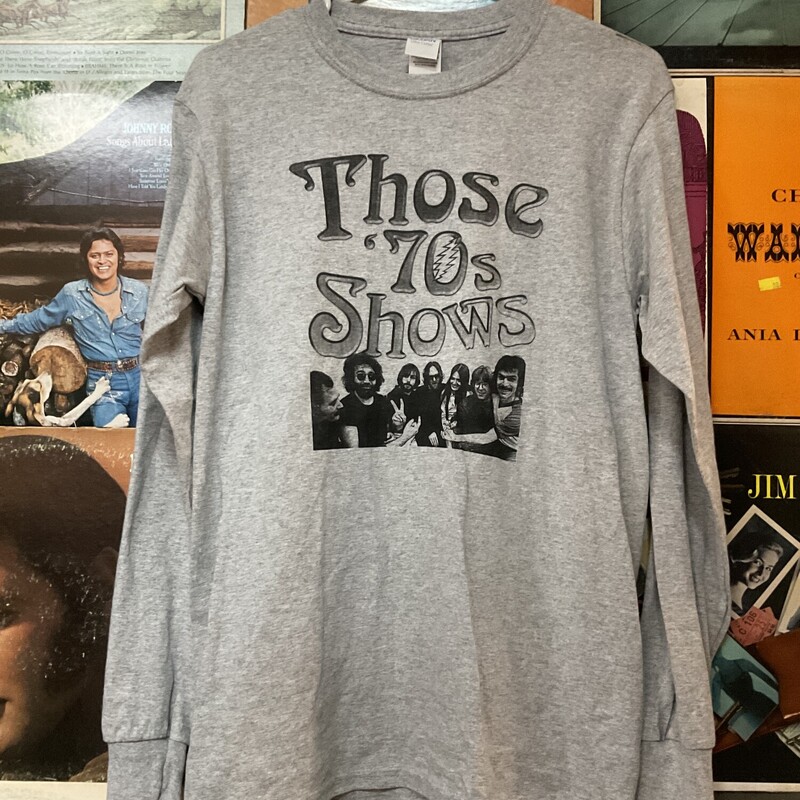 Those 70s Shows, Grey, Size: S