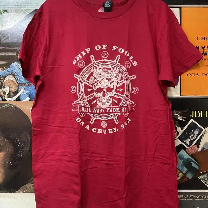 Ship Of Fools, Red, Size: L