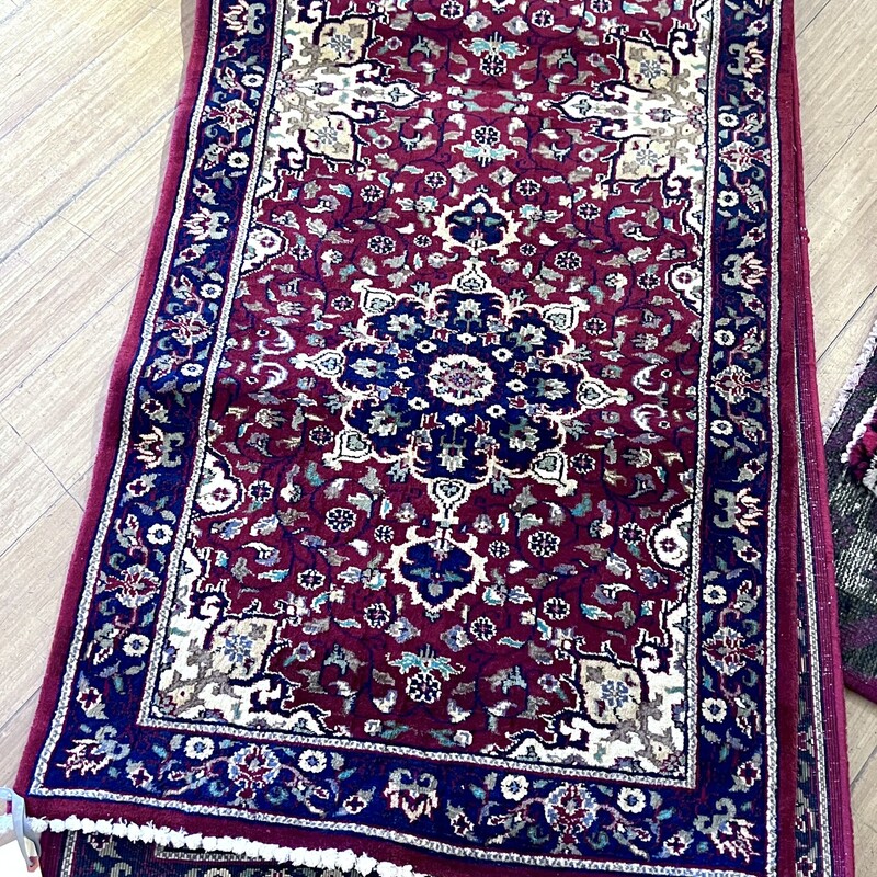 Rug Runner Persian #4016, Red/Crm,
 Size: 2.6x8.11