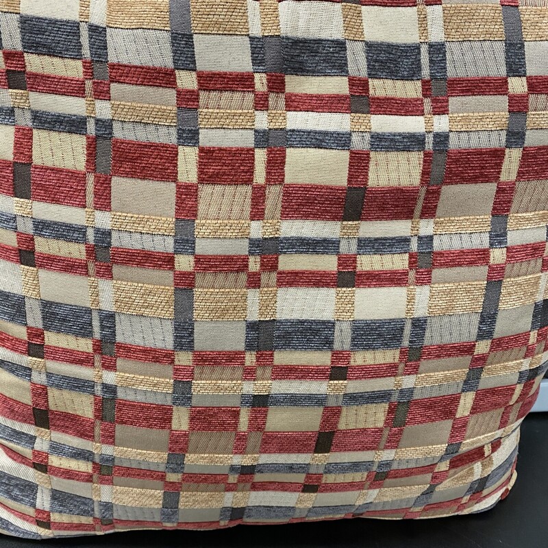 Plaid Accent Pillow