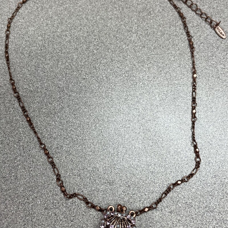 Locket Necklace, Rosegold, Size: Used