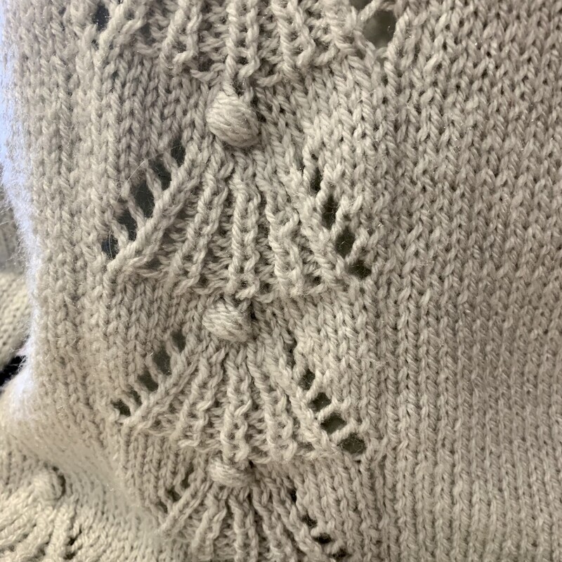 Artisan Knitted Sweater,
Colour: Grey,
Size: Small
