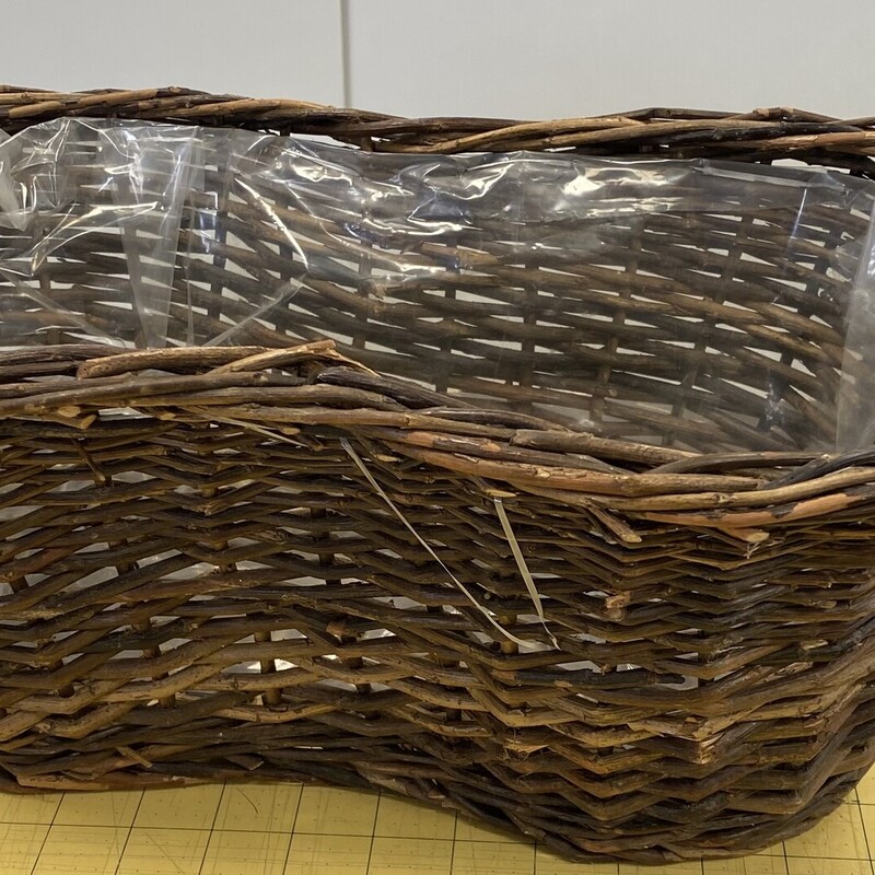 Wicker Basket Plant Cover