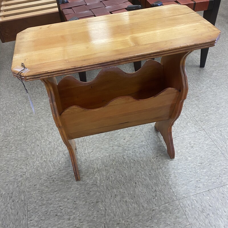 Vintage Magazine Table