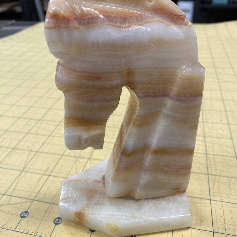 Carved Stone Horsehead