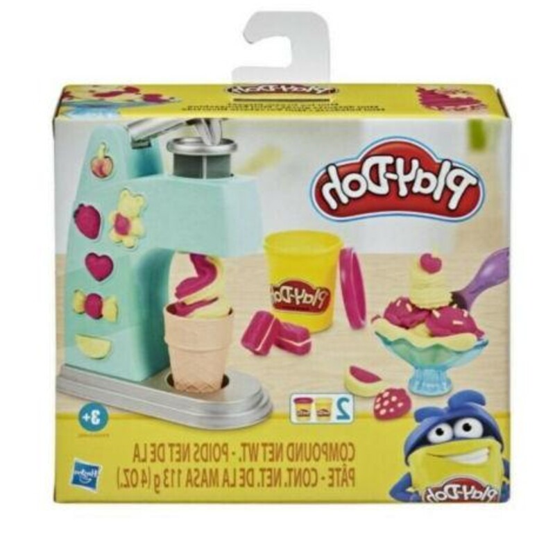 Mini Ice Cream Playset, 3+, Size: Playdoh