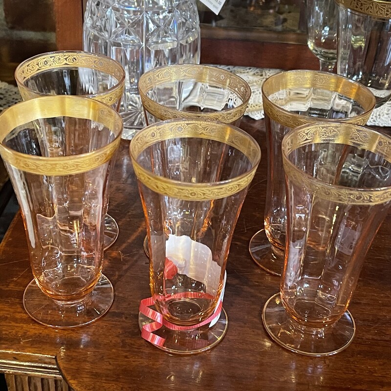 6 Depress Glasses - Gold