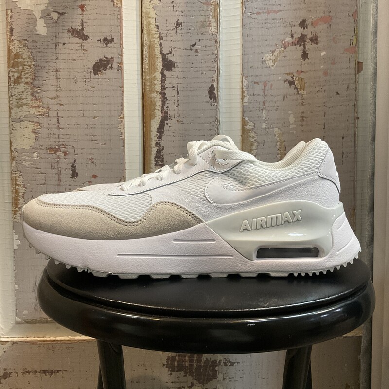 Nike Air Max, White, Size: 9