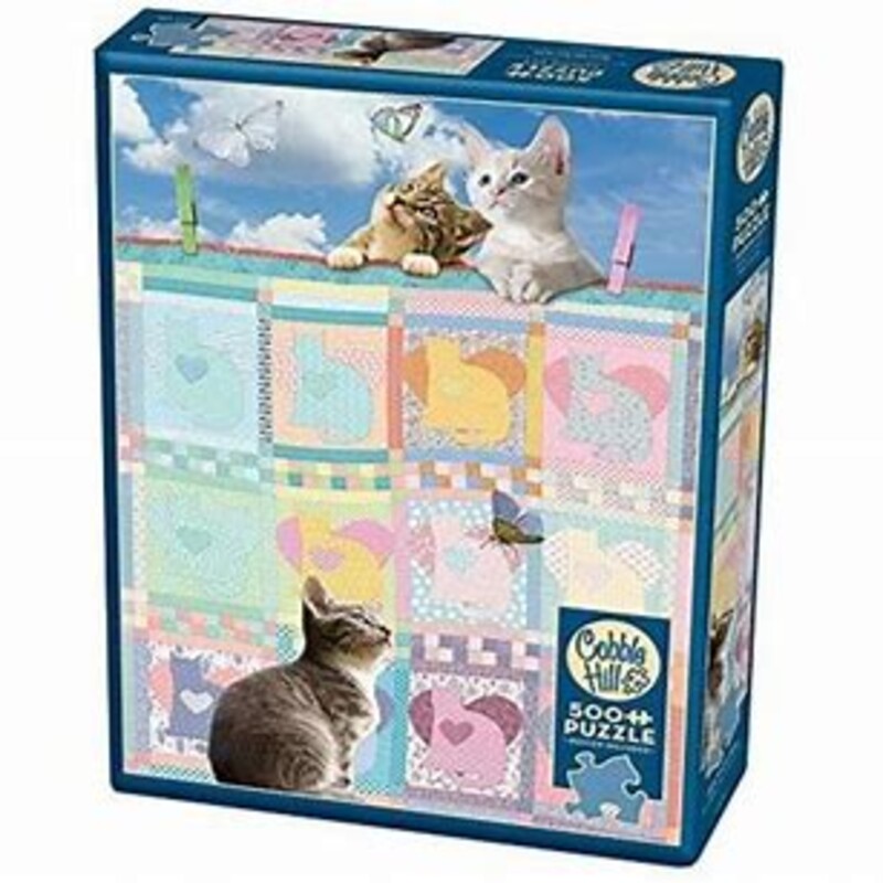 Quilted Kittens 500 Pc