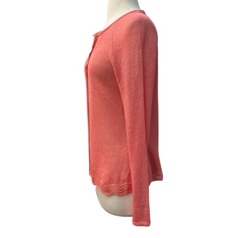 New With Tags! Sundance Cardigan
Linen
Peach
Size: Small