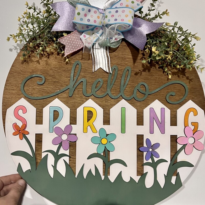 Handmade by a local vendor