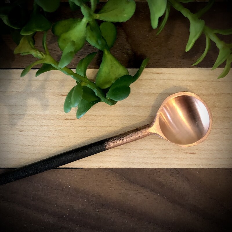 Sm Copper Spoon