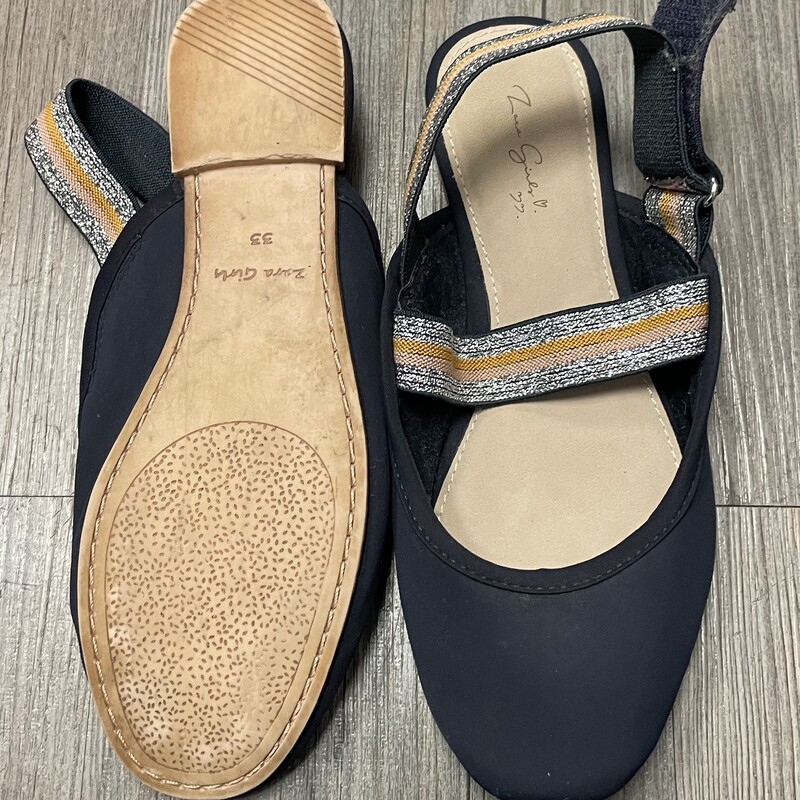 Zara Shoes, Navy, Size: 1.5Y