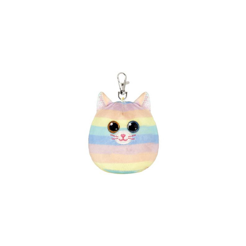 Heather
PASTEL CAT CLIP
Seeing is believing with this two colored eye cat  . Heather is unlike anything you have ever seen with her pastel multicolored fabric.
Birthday April 26th