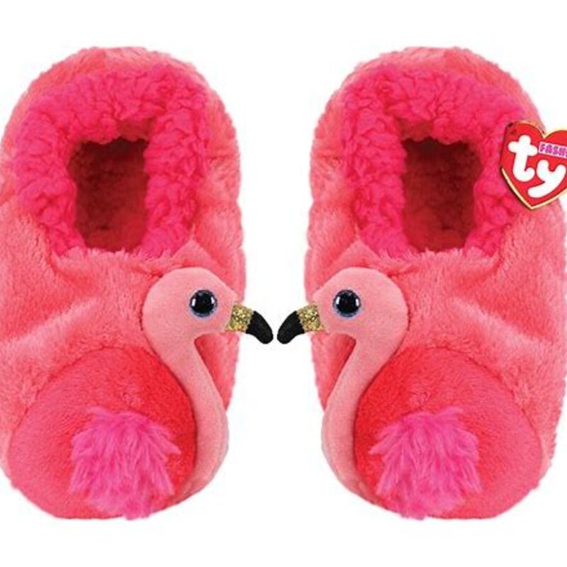 Flamingo Slippers Size1-3, Gilda, Size: Footwear