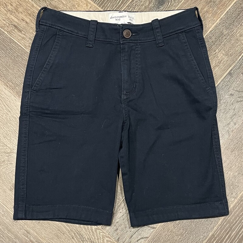 Abercrombie Chino Shorts, Navy, Size: 11-12Y