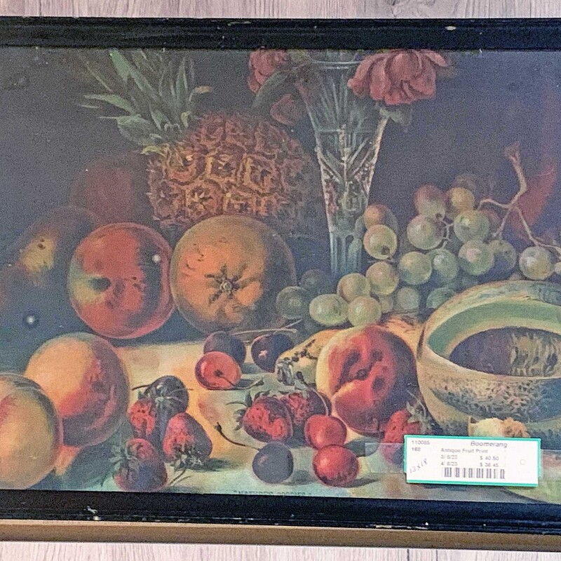 Antique Fruit Print entitled Nature's Goodies
13 x 18