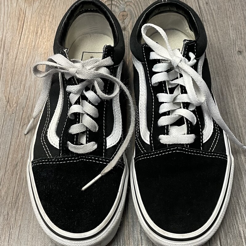 Vans Suede Shoes, Black, Size:
5.5Y Men
7Women