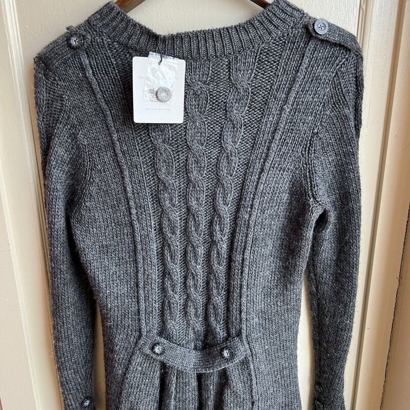 NWT Harley Davidson Zip Up Cardigan, Gray, Size: M