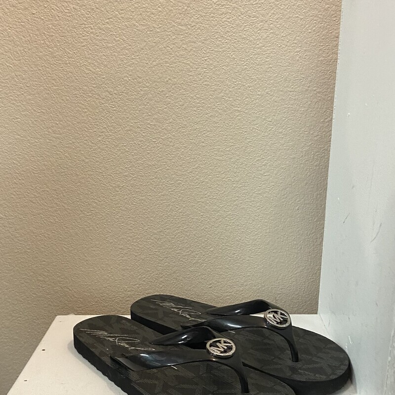 Black Flip Flops