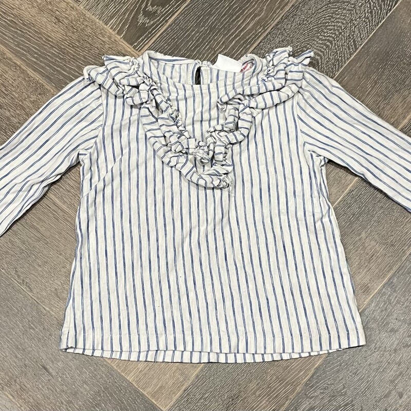 Zara LS Shirt, Beige, Size: 18-24M