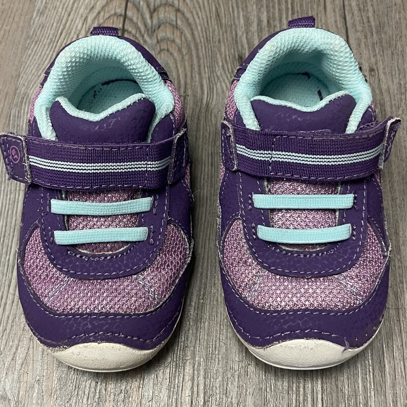 Striderite Shoes, Purple, Size: 6T
