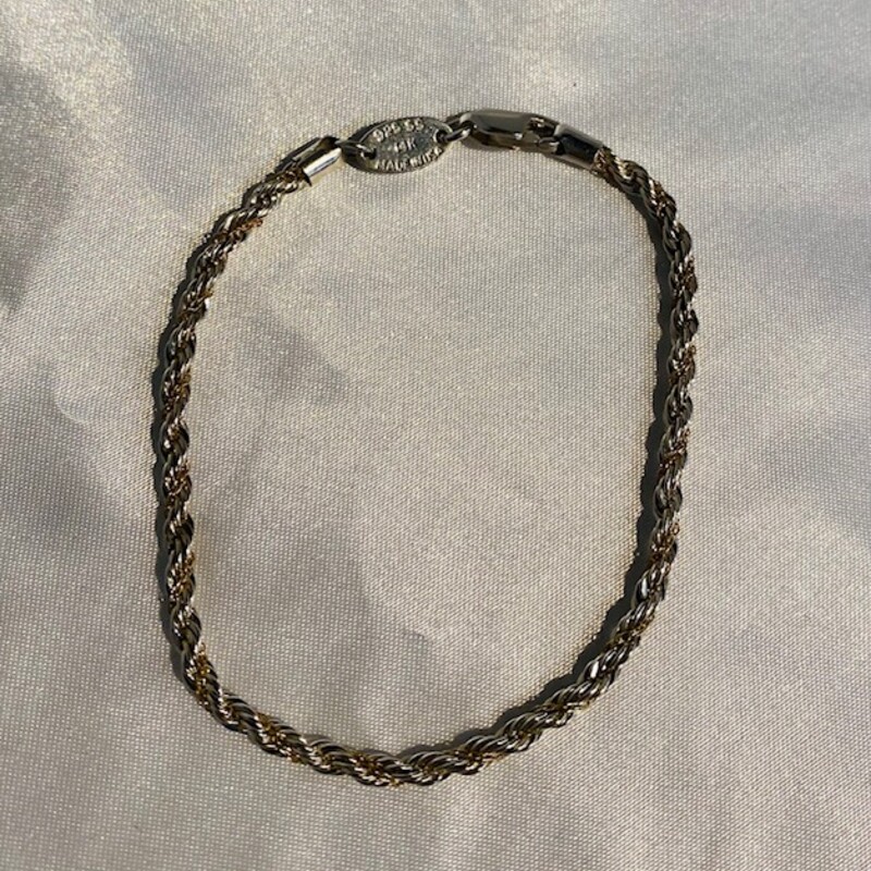 925 14k Rope Bracelet