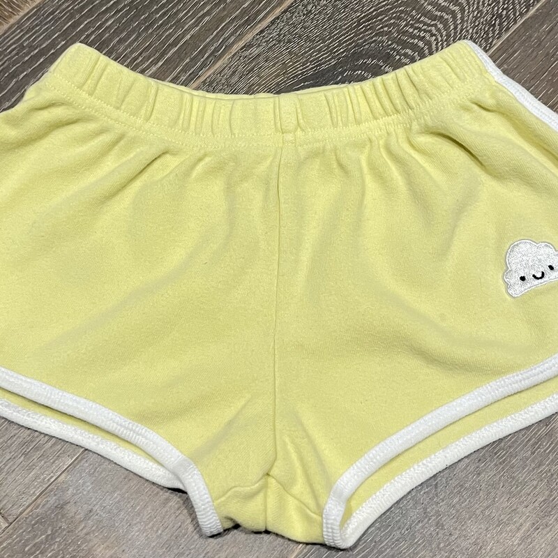 Whistle & Flute Shorts, Yellow, Size: 3-4Y