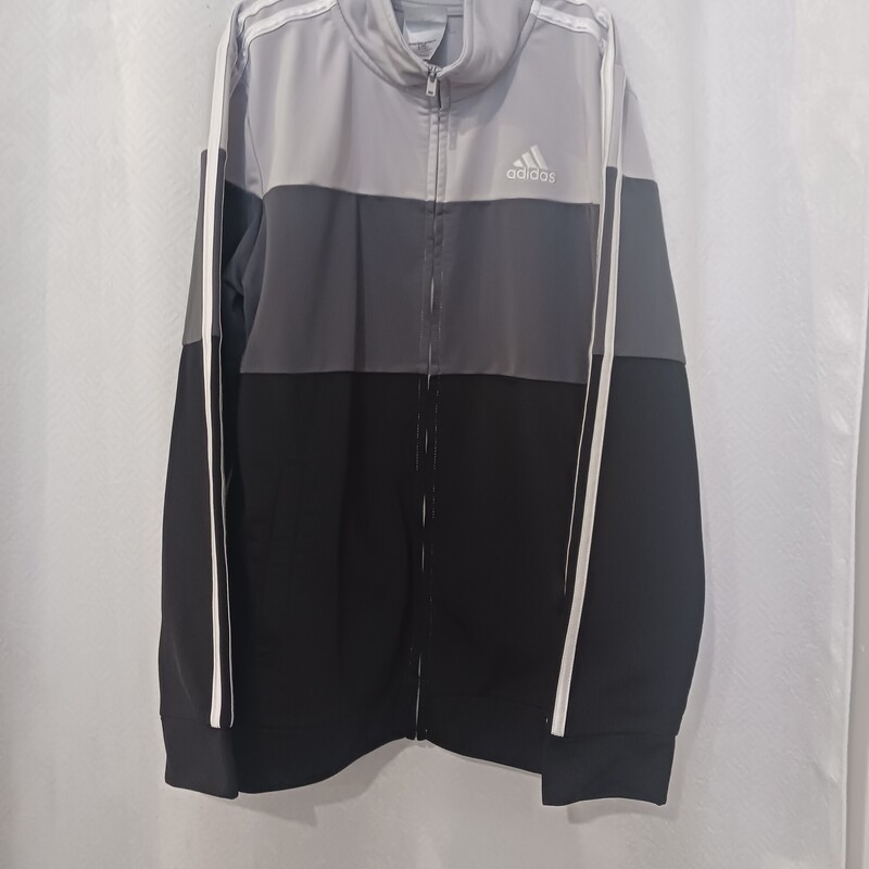*Adidas Zip Up, Size: 14-16