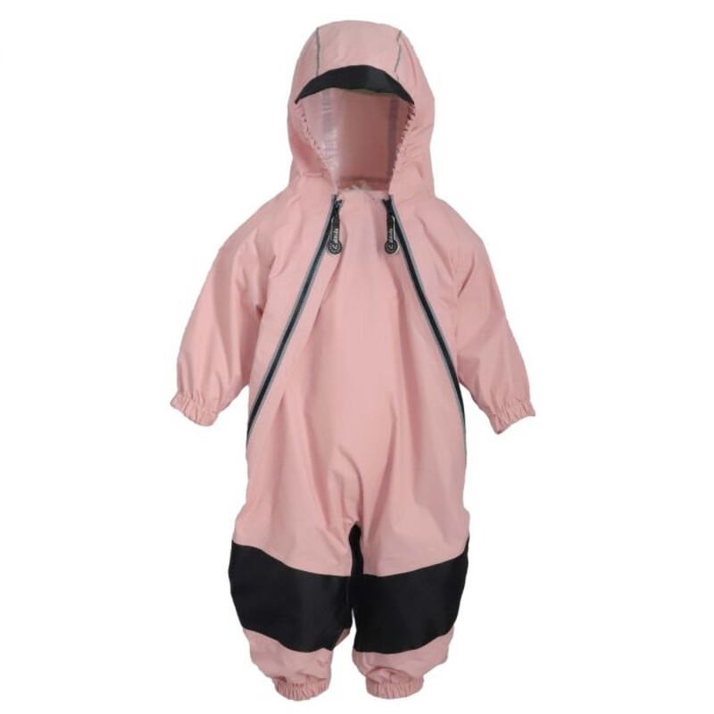 1pc Rainsuit Blush 5T, Blush, Size: Rainwear