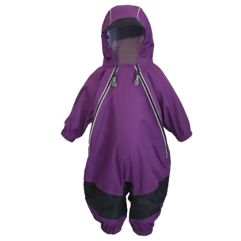 1pc Rainsuit Purple 2T, Grape, Size: Rainwear