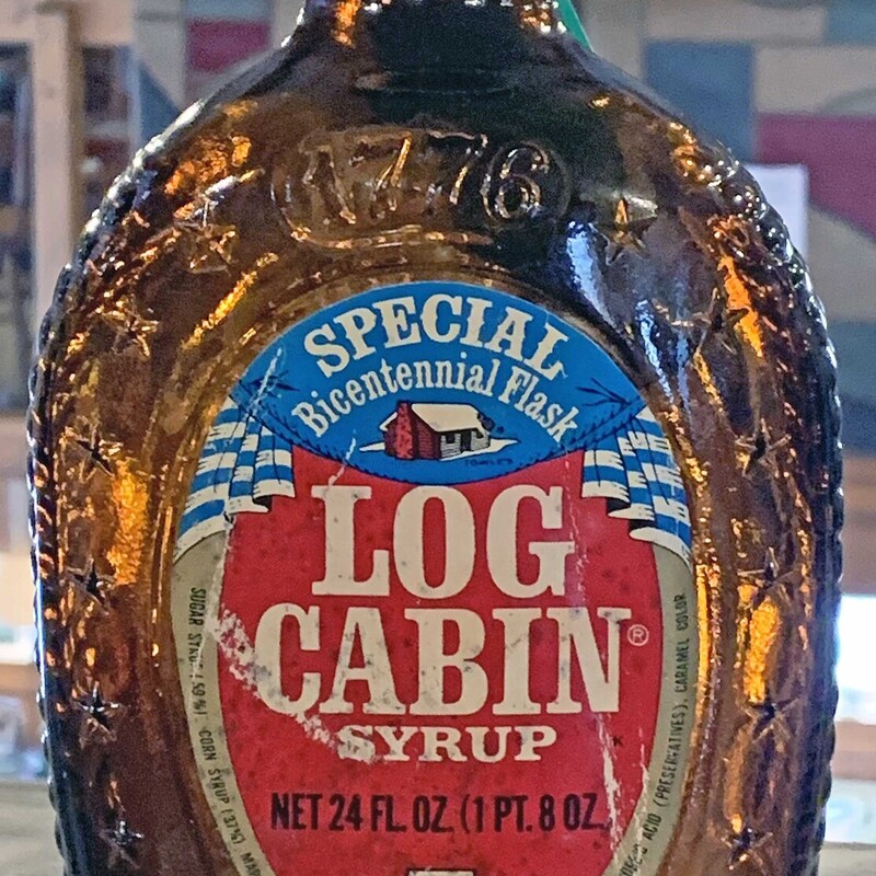 Bicentennial Log Cabin Bottle