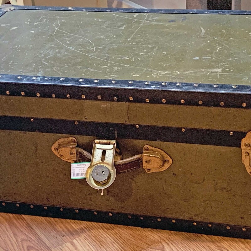 Green Trunk With Insert