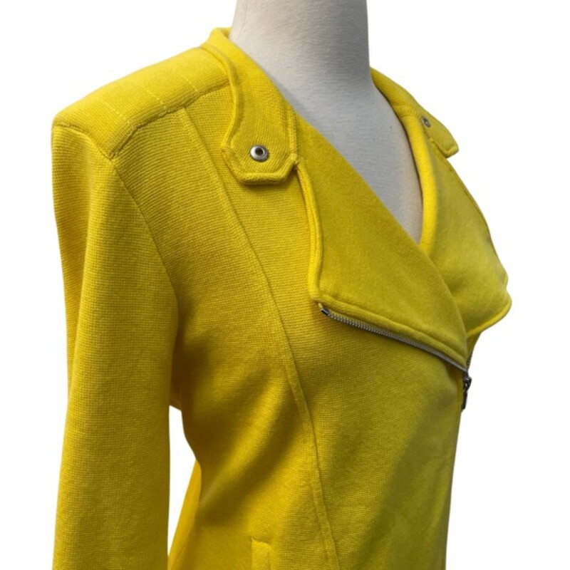 New Without Tags Ralph Lauren Knit Jacket
Sunny Yellow
Size: Large