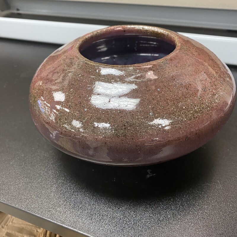 Low Urn Pottery Vase