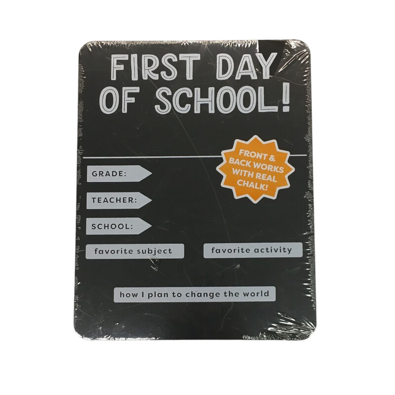 First Day Of School Sign, Gear

Located at Pipsqueak Resale Boutique inside the Vancouver Mall or online at:

#resalerocks #pipsqueakresale #vancouverwa #portland #reusereducerecycle #fashiononabudget #chooseused #consignment #savemoney #shoplocal #weship #keepusopen #shoplocalonline #resale #resaleboutique #mommyandme #minime #fashion #reseller                                                                                                                                      All items are photographed prior to being steamed. Cross posted, items are located at #PipsqueakResaleBoutique, payments accepted: cash, paypal & credit cards. Any flaws will be described in the comments. More pictures available with link above. Local pick up available at the #VancouverMall, tax will be added (not included in price), shipping available (not included in price, *Clothing, shoes, books & DVDs for $6.99; please contact regarding shipment of toys or other larger items), item can be placed on hold with communication, message with any questions. Join Pipsqueak Resale - Online to see all the new items! Follow us on IG @pipsqueakresale & Thanks for looking! Due to the nature of consignment, any known flaws will be described; ALL SHIPPED SALES ARE FINAL. All items are currently located inside Pipsqueak Resale Boutique as a store front items purchased on location before items are prepared for shipment will be refunded.