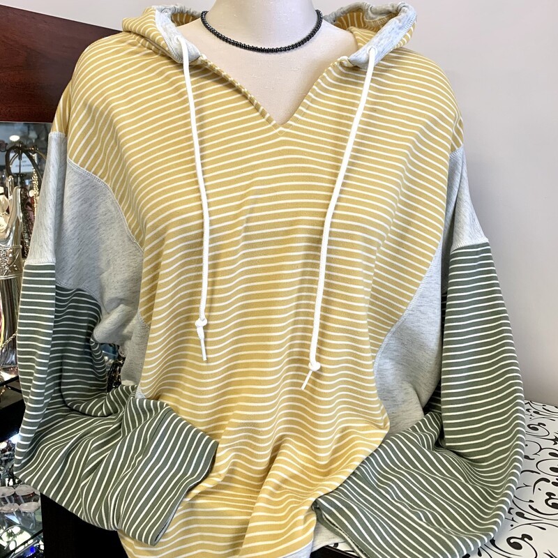 Tribal Striped Hoodie,
Colour: Multi nature naturals,
Size: XXLarge,