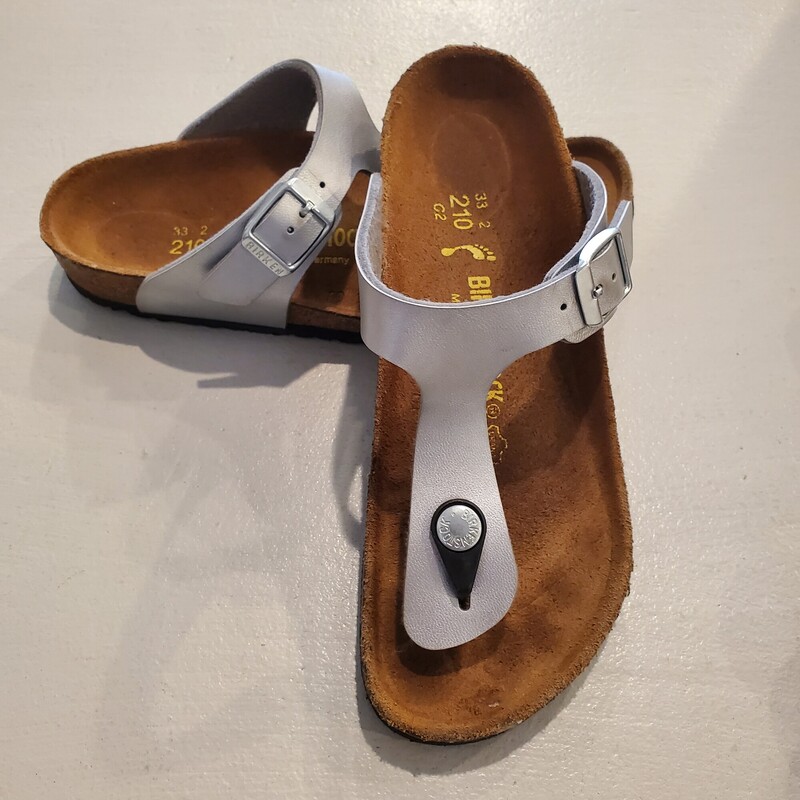 Birkenstock Silver Gizeh
