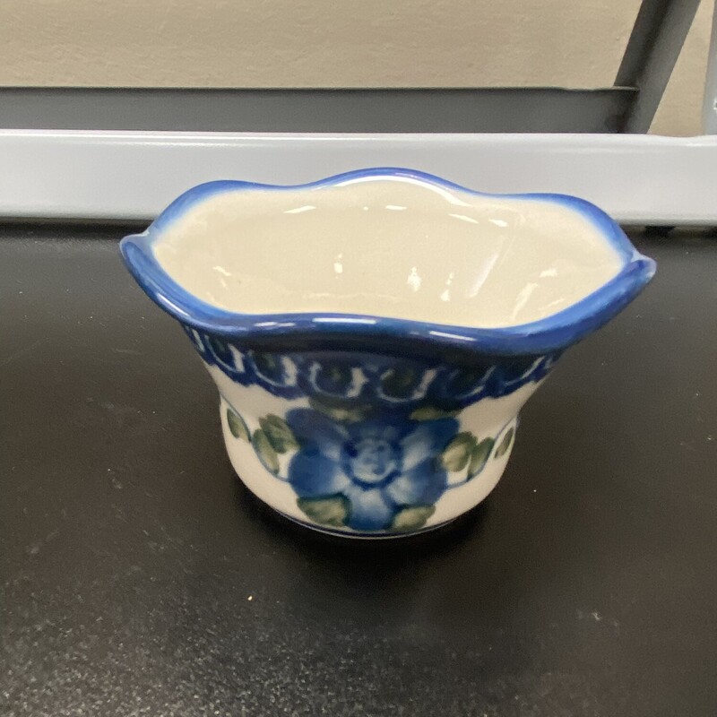 Polish Pottery Votive Hol