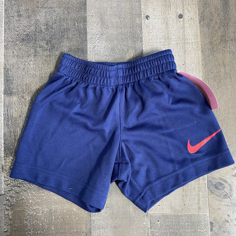Boys Athletic Shorts, Navy, Size: 2t