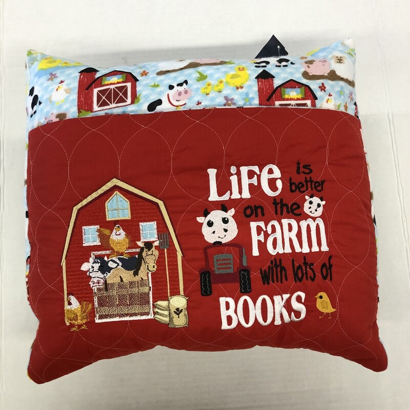 Jens Emroidery, Size: Pillow, Item: Book